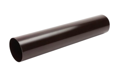 Труба d 100мм, 3 м.п коричневый RAL 8019 GLC PVC