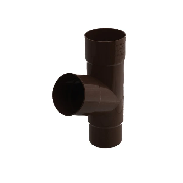 тройник трубы коричневый тройник трубы коричневый