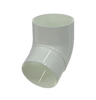 Колено трубы 67 град. белый RAL 9010 GLC PVC Колено трубы 67 град. белый RAL 9010 GLC PVC