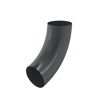 Колено трубы d=90 (RAL7016) PU Matt