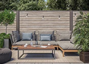 Скандинавский брус Модерн узкий L=3,0м St Printech Сибирская пихта 0,45мм фактурный