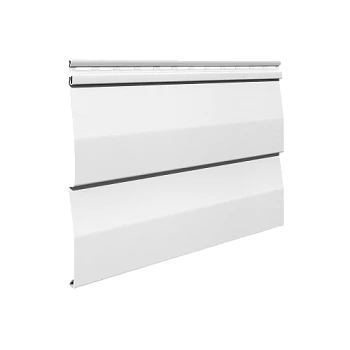 Сайдинг виниловый Unikolor белый SV-01 VOX 3,85м*0.25м, 0,96м2