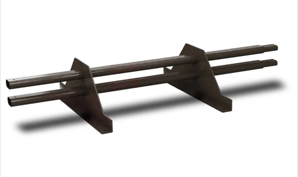 Снегозадержатель трубчатый дл. 1000 мм 8017 шоколад