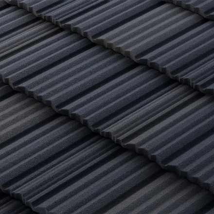 Композитная черепица Metrotile МетроШейкII 1330x415 мм, цвет серый