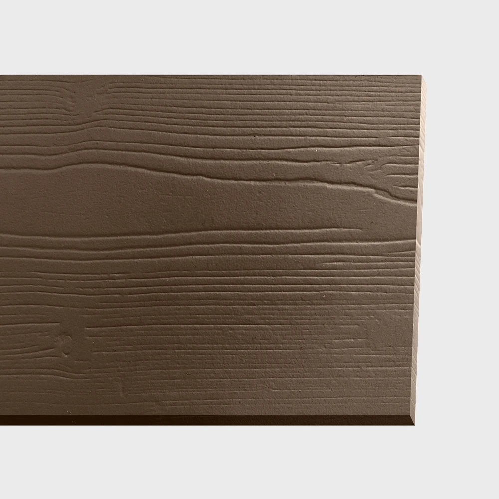 БЕТЭКО Фиброцементный сайдинг Вудстоун 190х3000х8 мм RAL8028 СТ Земельно-коричневый