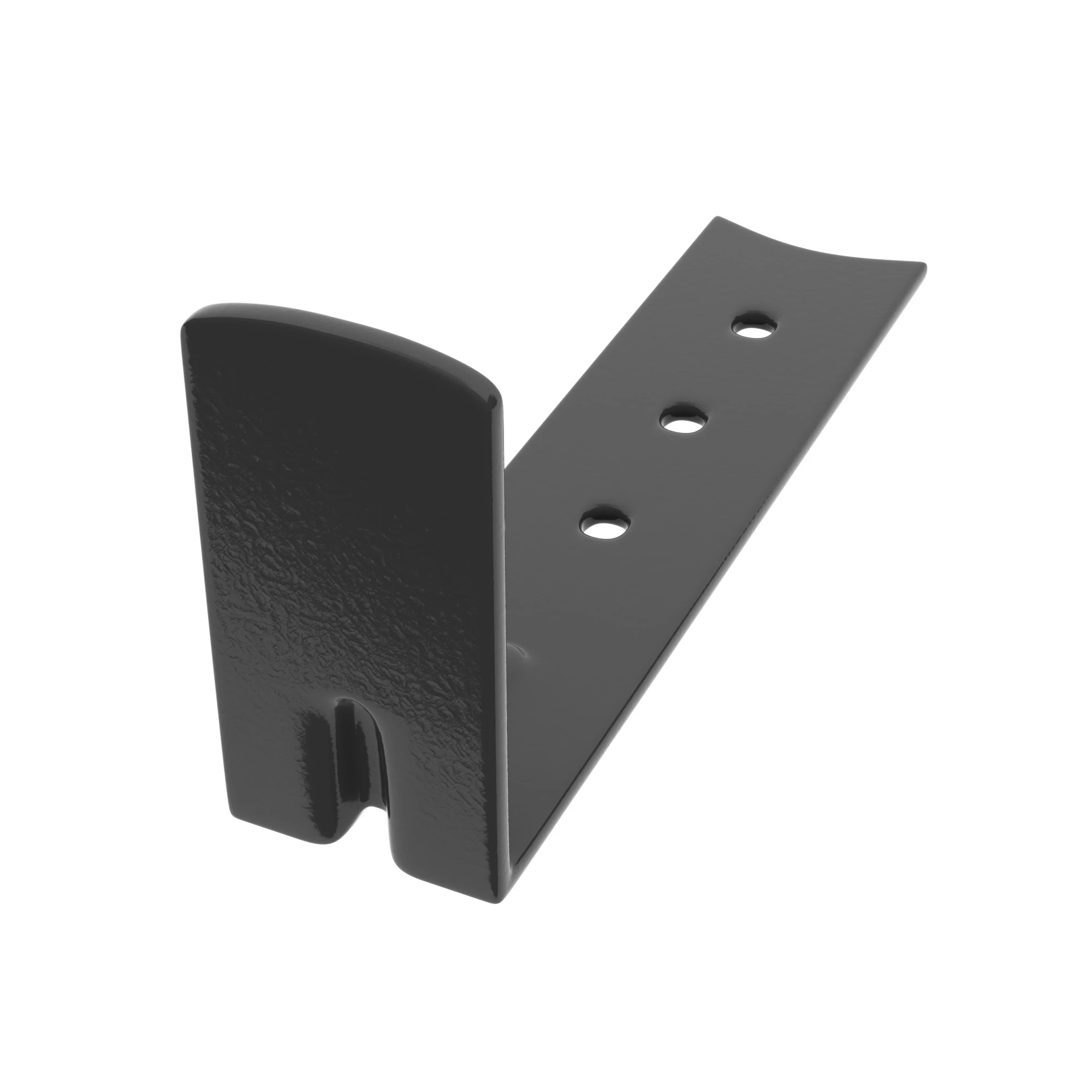 Кронштейн начального ряда 86х41х2мм RAL7024 Matt