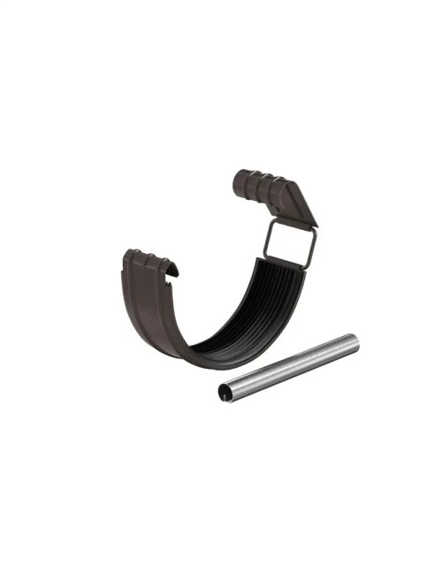 Соединитель желоба в комплекте d=125 (Ral 9005) PU Matt