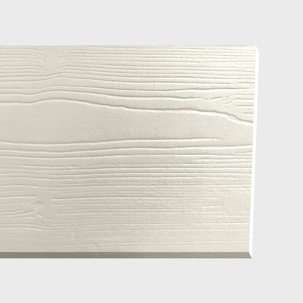 БЕТЭКО Фиброцементный сайдинг Вудстоун 190х3000х8 мм RAL9001 СТ Кремово-белый