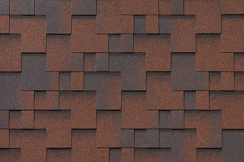 Черепица Roofshield Премиум Модерн Медный,3м2 Черепица Roofshield Премиум Модерн Медный,3м2
