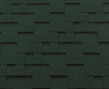 Черепица Roofshield Фемили Лайт Модерн Зеленый с оттенением,3м2 Черепица Roofshield Фемили Лайт Модерн Зеленый с оттенением,3м2