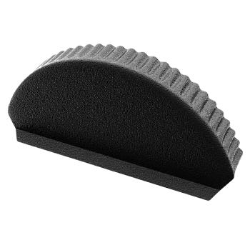 Заглушка конька круглого простая Rooftop БАРХАТ PE RAL9005 00,5мм Zn180  МК Заглушка конька круглого простая Rooftop БАРХАТ PE RAL9005 00,5мм Zn180  МК