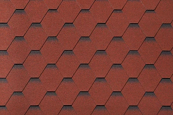Черепица Roofshield Фемили Лайт Стандарт Красный с оттенением,3м2 Черепица Roofshield Фемили Лайт Стандарт Красный с оттенением,3м2