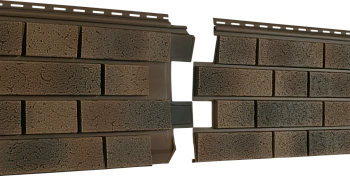 Фасадная панель Стоун-Хаус S-Lock нордик лава Ю-Пласт 1950мм*292мм, 0,569м2