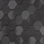 Гибкая черепица Quiet Tile Rombica Базальтово серый / арт 103-12