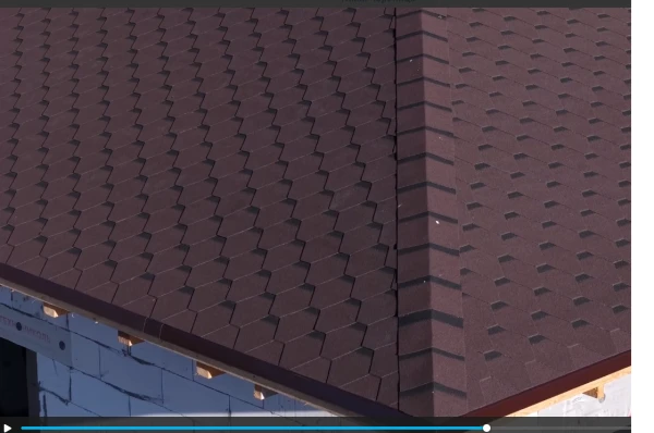 Гибкая черепица Quiet Tile Shadow Тёмное Дерево, 3м2