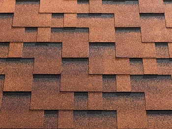 Гибкая черепица Katepal Rocky терракота, 3м2  Гибкая черепица Katepal Rocky терракота, 3м2