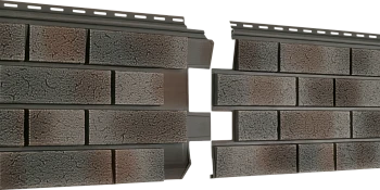 Фасадная панель Стоун-Хаус S-Lock клинкер нордик пепел Ю-Пласт 1950мм*292мм, 0,569м2