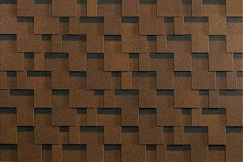 Гибкая черепица Болеро терракота Технониколь,3м2 Гибкая черепица Болеро терракота Технониколь,3м2